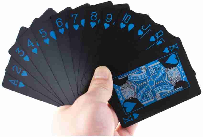 Black Playing Cards - Plastic  Online Gifts Delivery in India