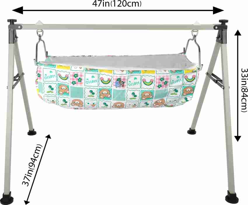 Motherhood Baby Cradle Ghodiyu Palna Jhula Jhoola for Baby