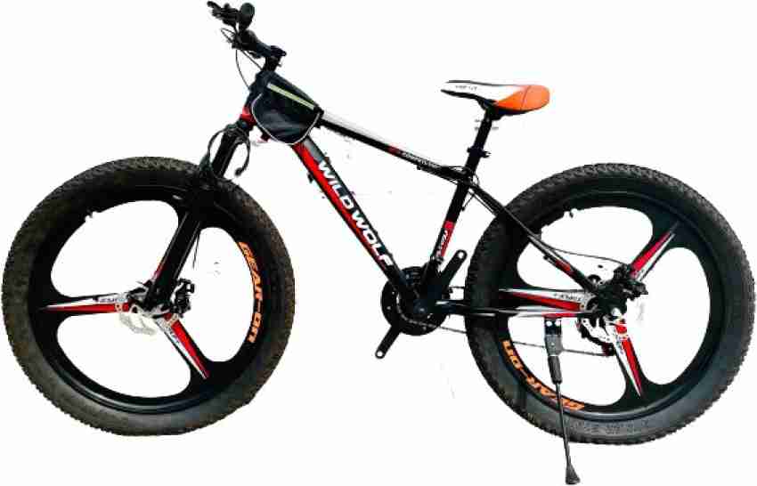 Wild Wolf SEMI FAT 21 SPEED 3 TIRE 26 T Fat Tyre Cycle Price in India Buy Wild Wolf SEMI FAT 21 SPEED 3 TIRE 26 T Fat Tyre Cycle online at Flipkart