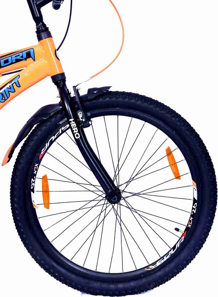 Hero sprint cycle sales in orange colour