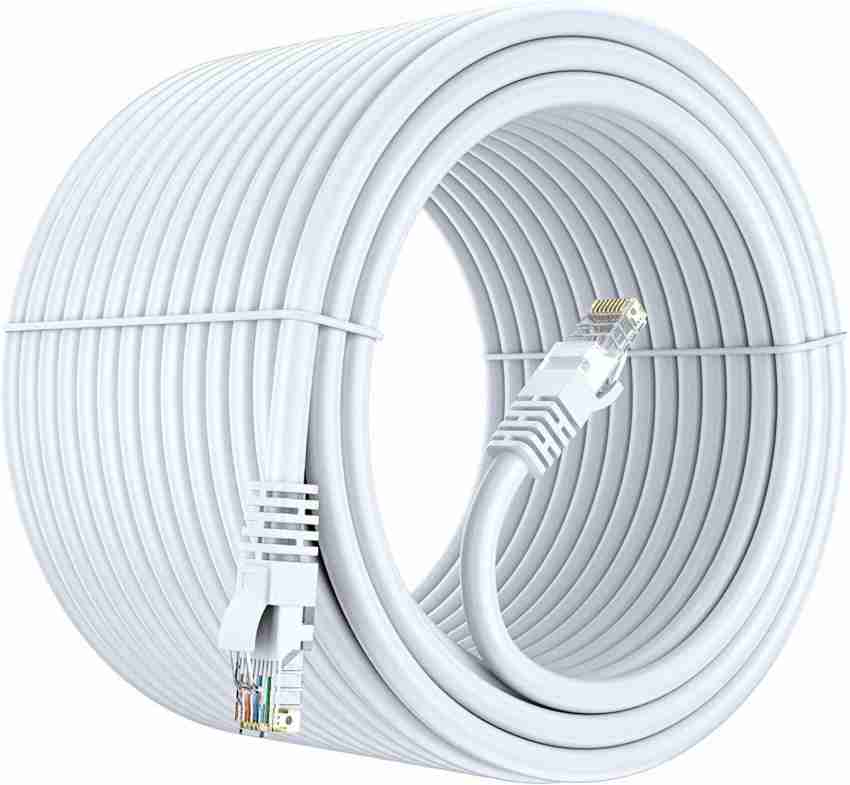 TERABYTE LAN Cable 20 m 20 METER Ethernet Cable CAT5/5E Network Cable  Internet Cable RJ45 LAN Wire High Speed Patch Cable Computer Cord