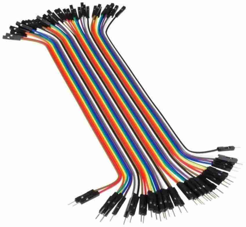 Cable DuPont arduino macho / hembra - 20cm (Pack 40 unid.) > la
