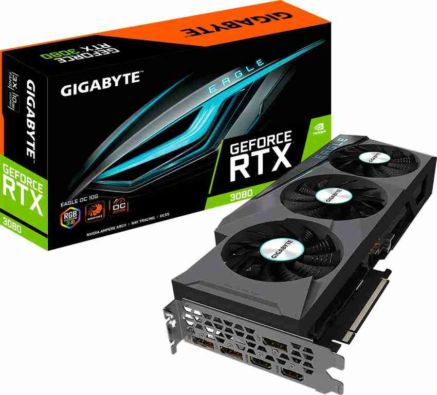 GIGABYTE GeForce NVIDIA Nvidia GeForce RTX™ 3080 EAGLE OC 