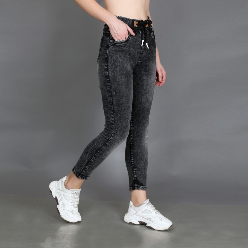 Ira Collections Jogger Fit Women Black Jeans Buy Ira Collections