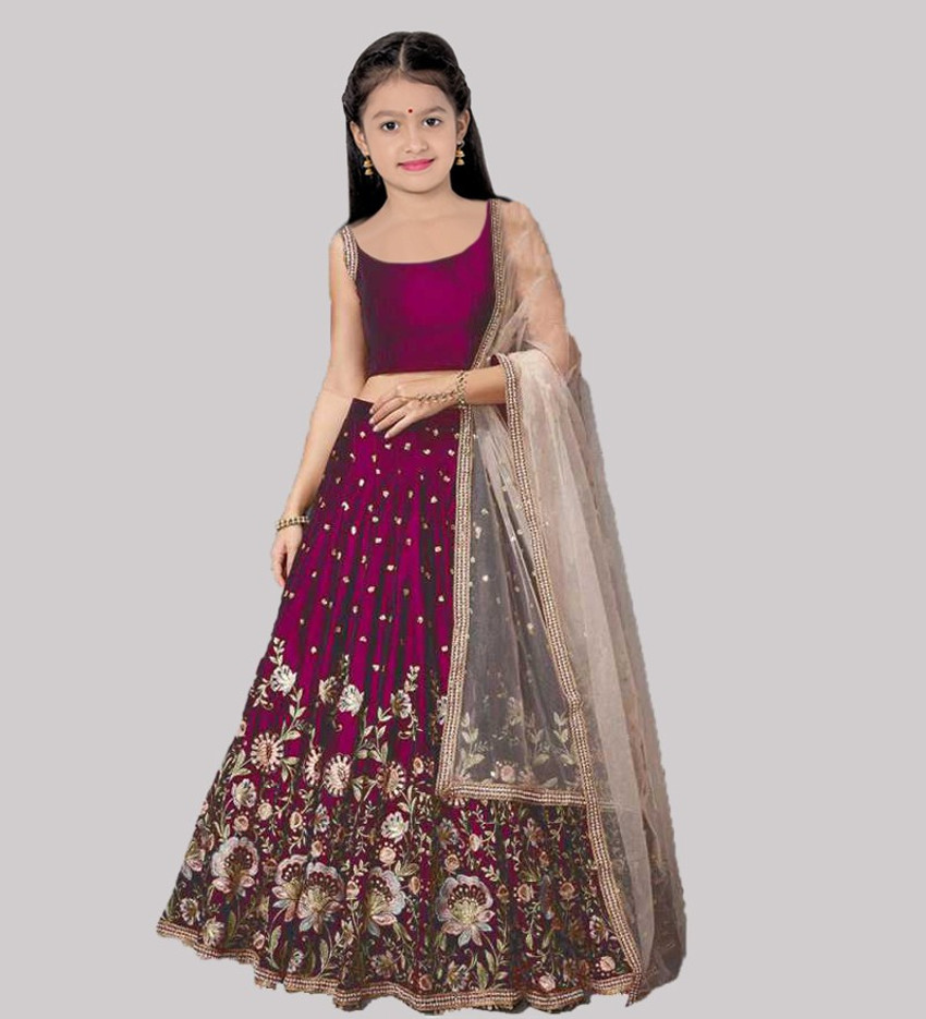 Lehenga for girls on flipkart discount