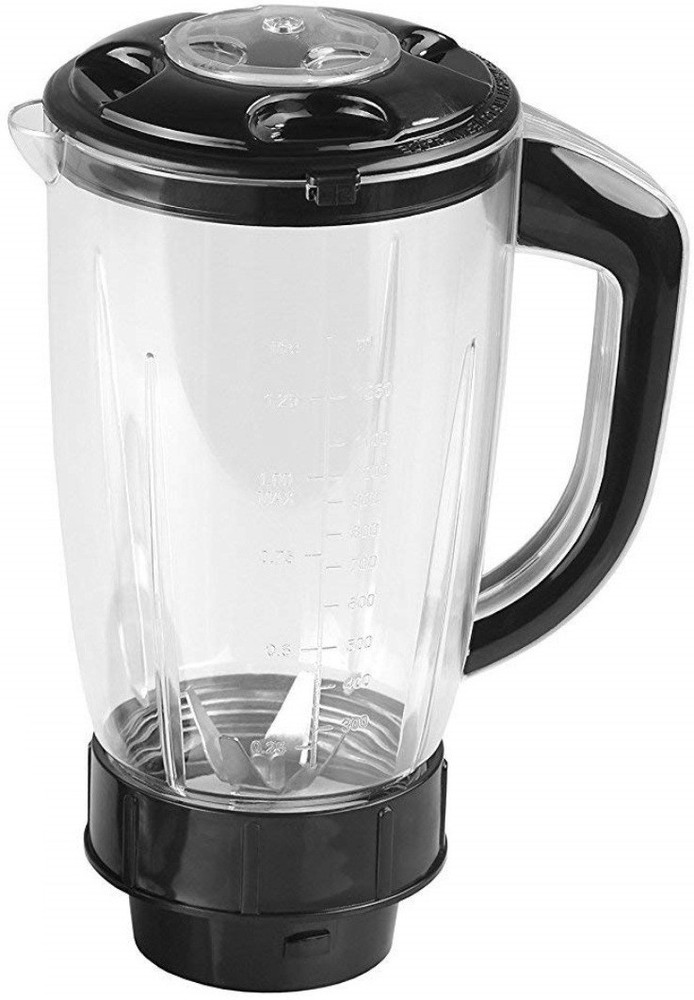 Goldwinner Mixer Juicer Jar only without fruit filter ABS Plastic 1500 ML Black Mixer Juicer Jar