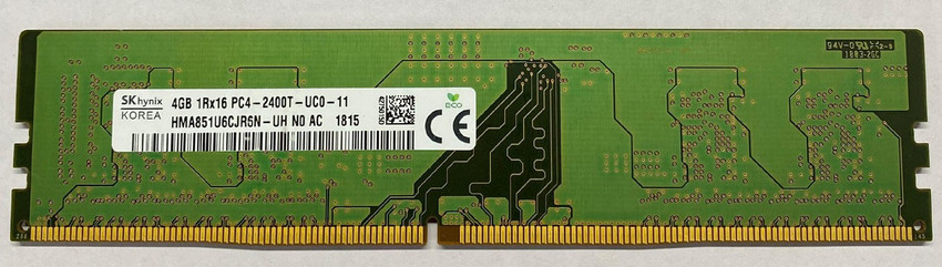 デスクトップ用 Hynix 4GB ちょろ 1Rx16 PC4-2400T-UC0-11(3枚 デスクトップ用 Hynix 4GB ちょろ 1Rx16 PC4-2400T-UC0-11(3枚
