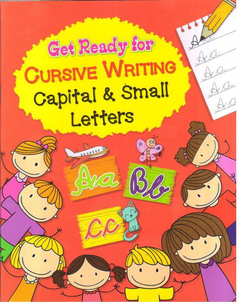 Cursive letters capital shop and small