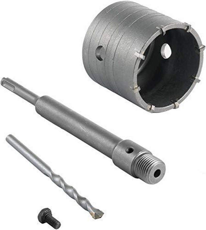 AS TOOL CENTER Concrete Wall Dry Hole Saw TCT Cutter Carbide Teeth