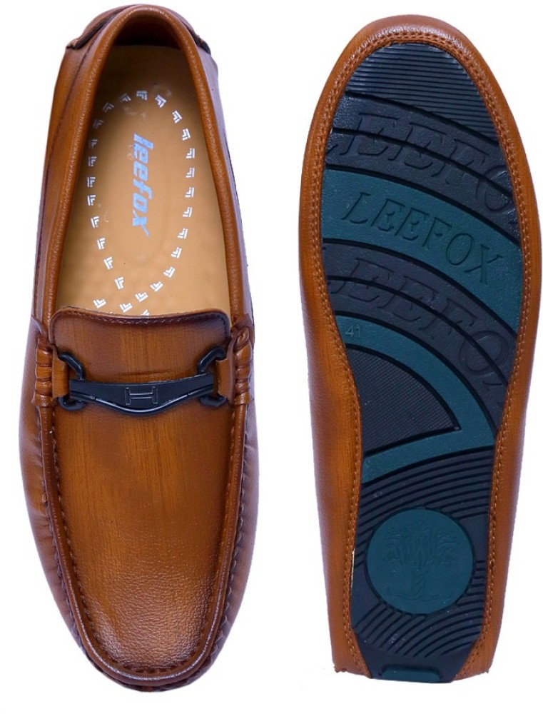 Lee fox cheap tan loafers