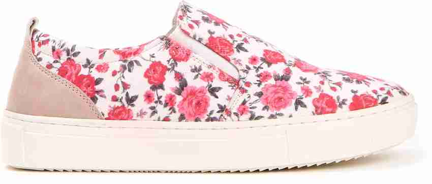 Floral sneakers forever 21 store