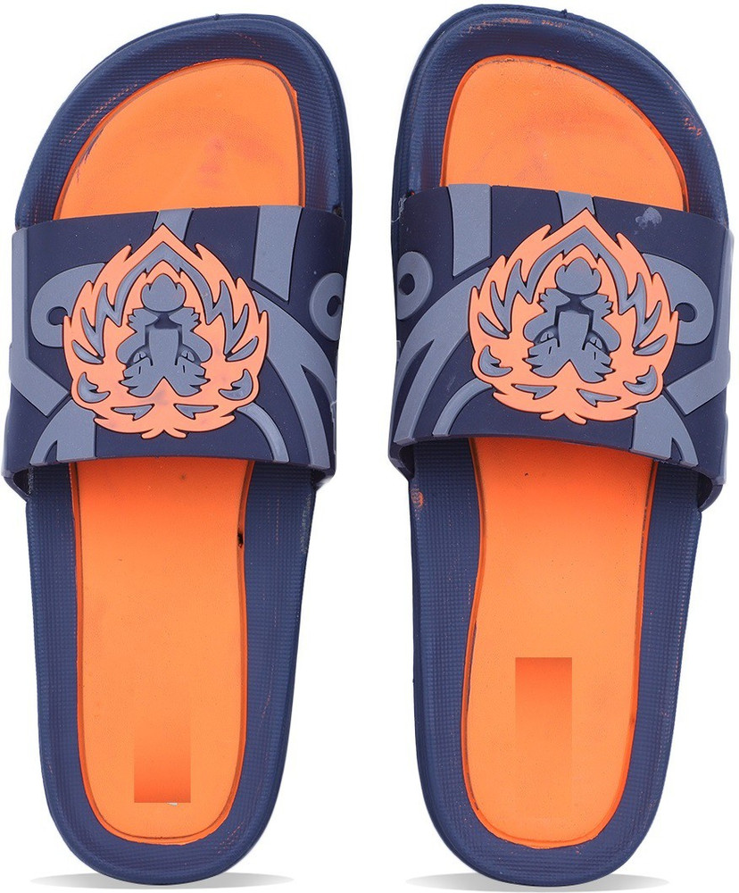 Orange mens slides on sale