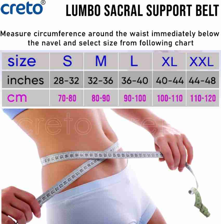 CRETO Lumbar Sacral L.S belt Corset- Back Pain Belt,orthopedic