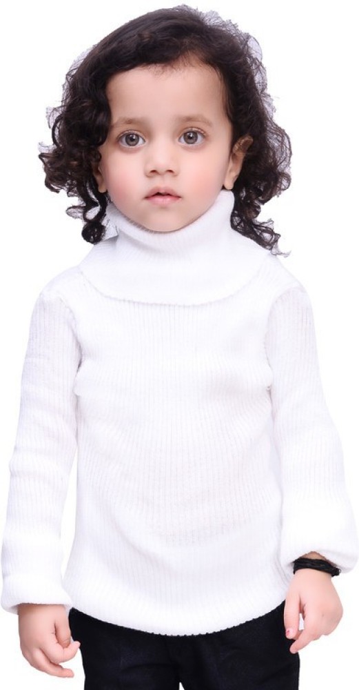 High neck clearance baby sweater