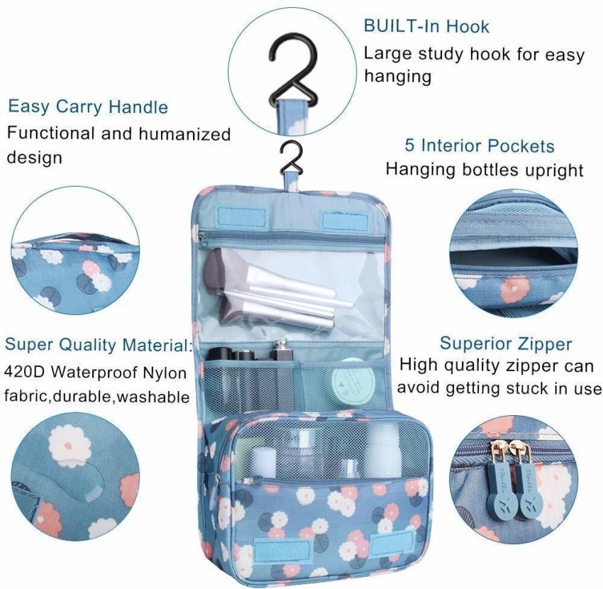 Waterproof Wash Bag, Washable & High Quality