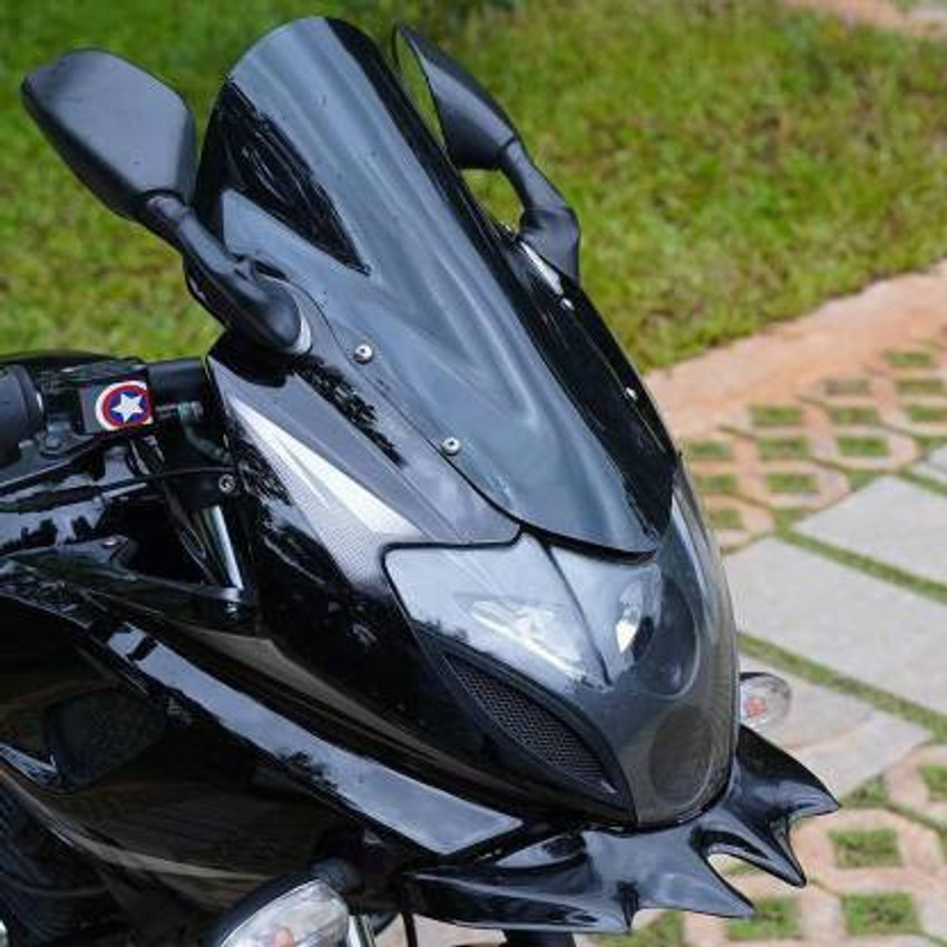 Pulsar 220 sale bubble visor online