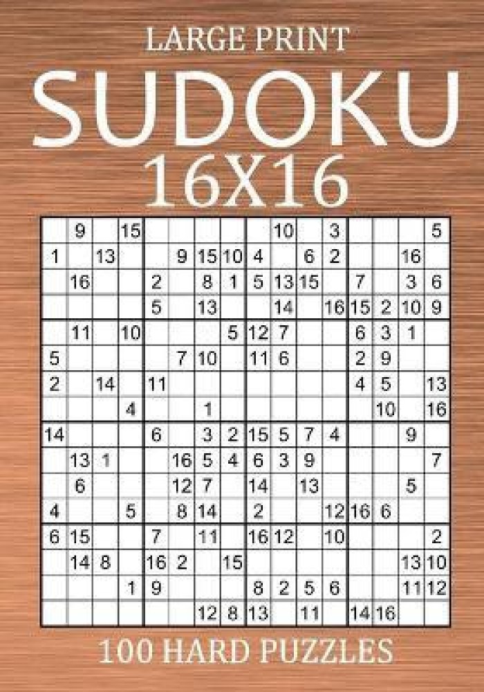 Sudoku 16x16 - Fácil 