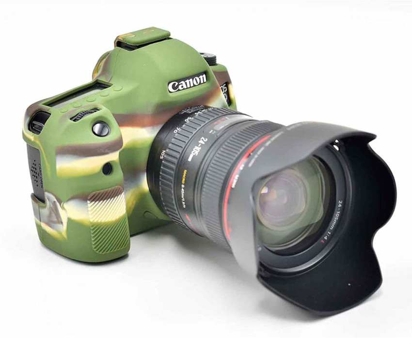 digiclicks Silicone Cover Protective Camera Cover for Canon EOS 6D Camera Military Green Camera Bag digiclicks Flipkart