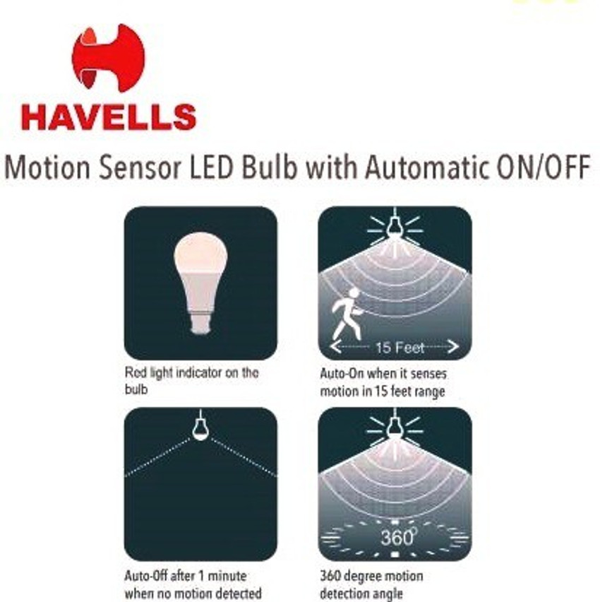 Havells motion shop sensor light