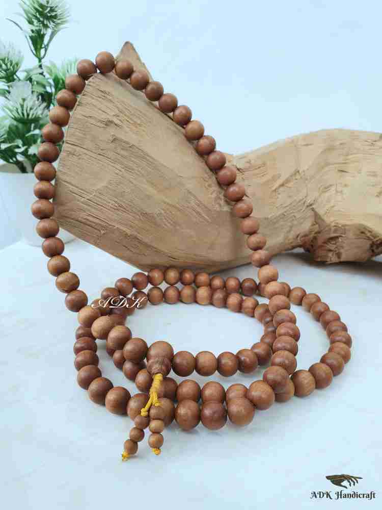Sandalwood Scented Jaap mala 108+1 Beads Meditation Prayer Japa Mala