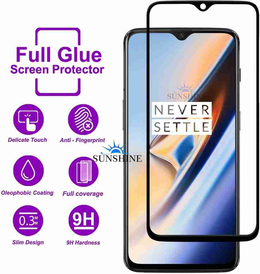 Glass Screen Guard Oneplus 7t Tempered Glass Original 6D Tempered