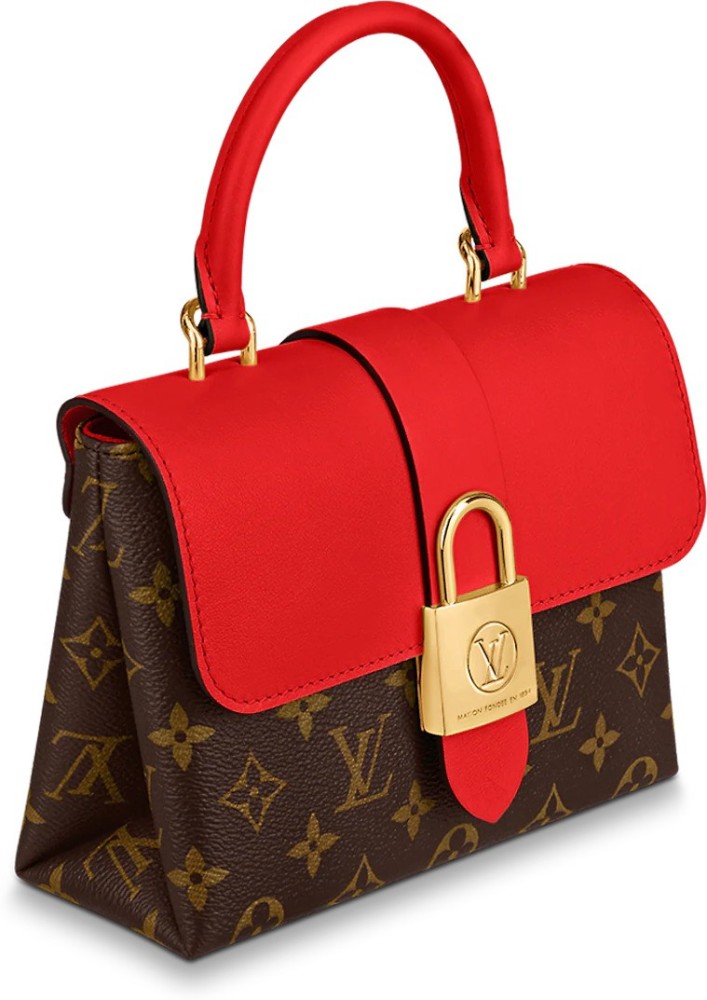 Buy LV Women Red, Brown Hand-held Bag Red Online @ Best Price in