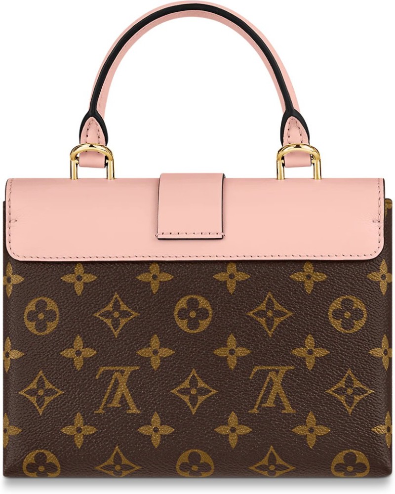 Buy LV Women Pink, Brown Hand-held Bag Pink Online @ Best Price in India