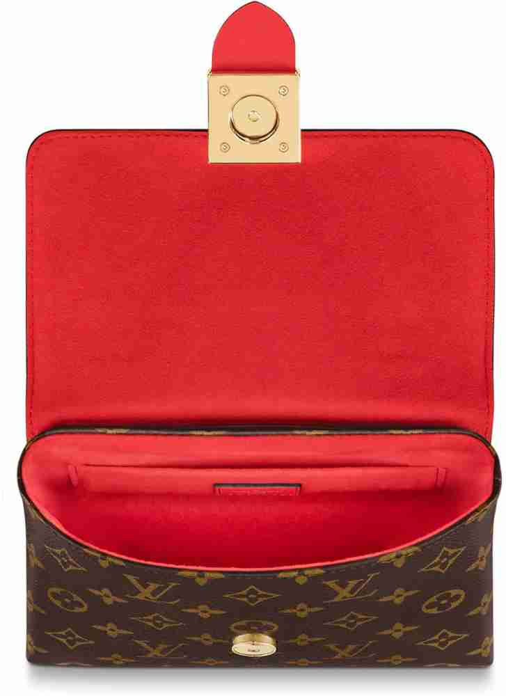 Buy LV Women Red, Brown Hand-held Bag Red Online @ Best Price in