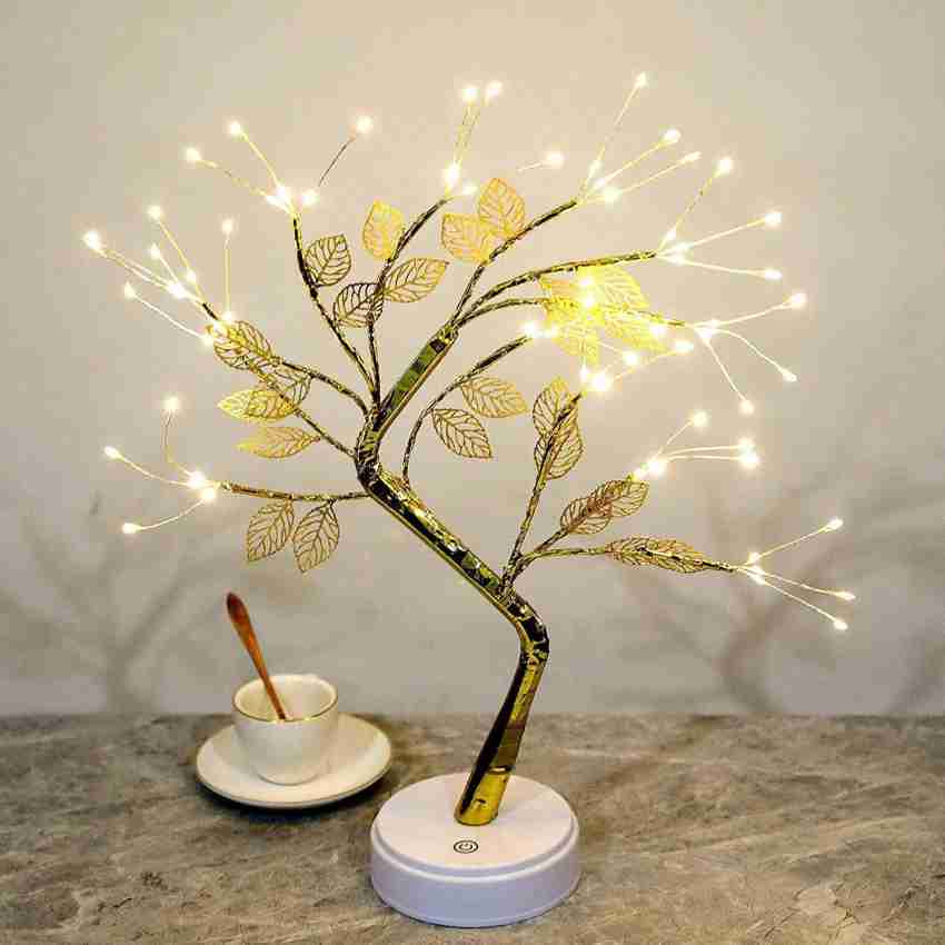 xenith LED Tabletop Bonsai Tree Light Touch Switch DIY Artificial Light  Tree Lamp Decoration Festival Holiday Battery/USB Operated (Leaf Node Lamp)  Night Lamp Price in India - Buy xenith LED Tabletop Bonsai