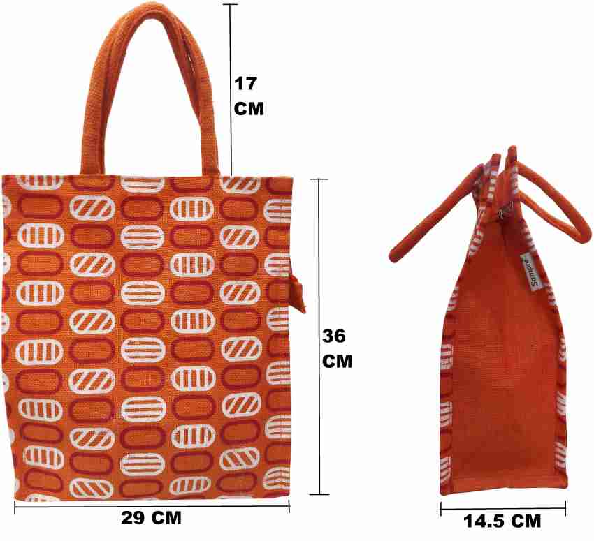 Sampre JU-FLP-ORNG-M Waterproof Lunch Bag - Lunch Bag