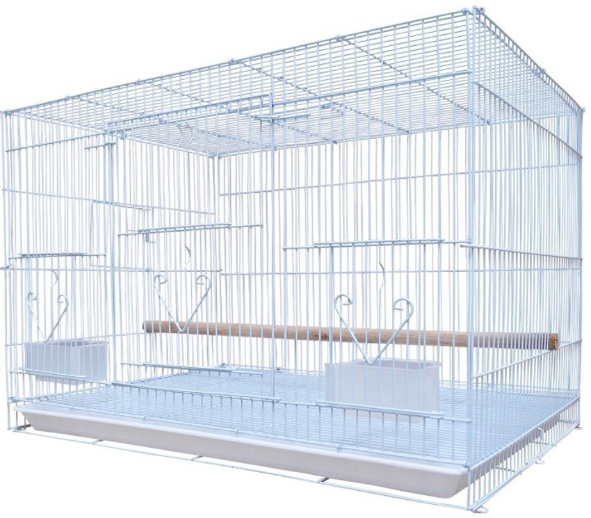 Large white on sale budgie cage
