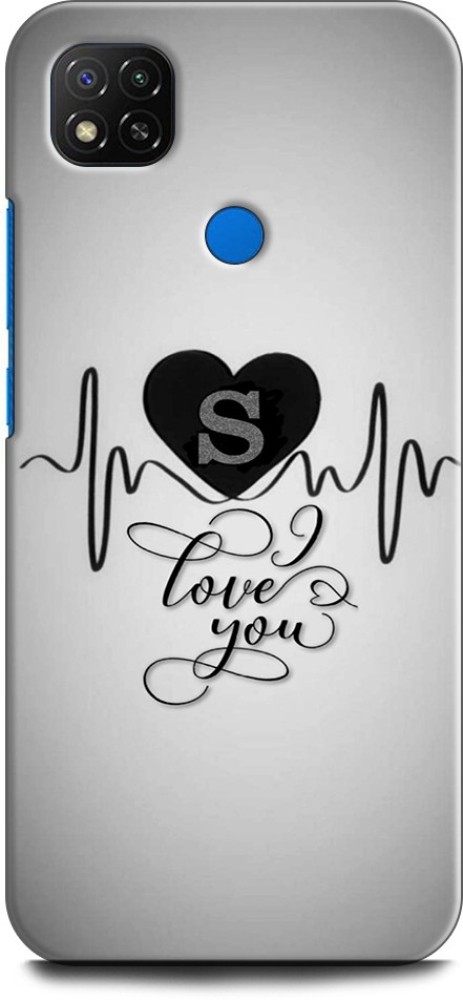 Vrisapati Printed Design Mobile Back Case Cover for POCO C3 S Love, K Love,  S Loves K, Sk Name SP1SK