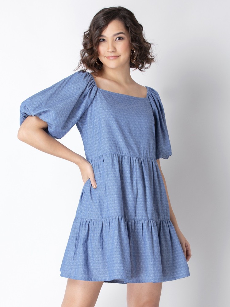 Faballey store blue dress