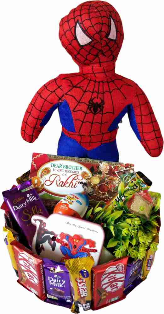 Spiderman gift basket