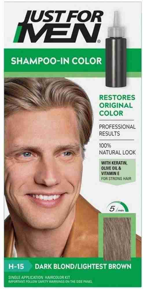 Just for men shampoo in color discount