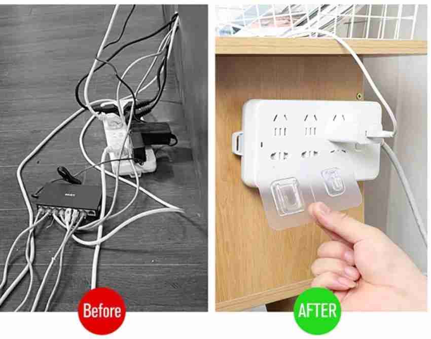 Transparent Double Sided Adhesive Wall Hooks Heavy-Duty Self