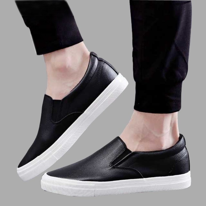 HOC Luxury Fashionable Non Lace Casual shoes Slip On Sneakers For