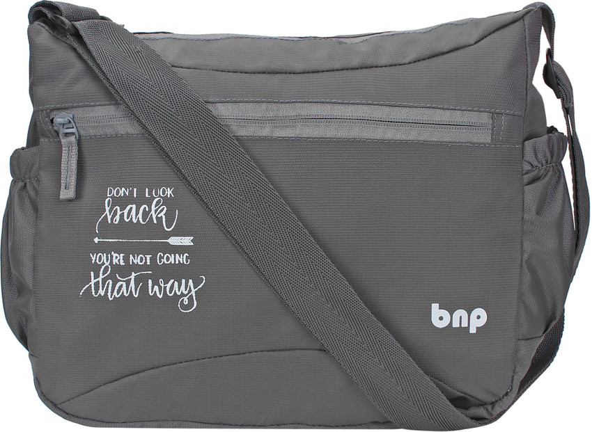 BAGS N PACKS Grey Sling Bag Printed Cross Body Sling Bag for Boys Girls BNP 094P Look Book Grey Clr Grey Price in India Flipkart