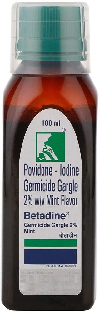 Betadine germicide gargle discount
