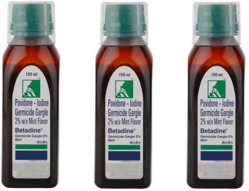 Betadine on sale germicide gargle