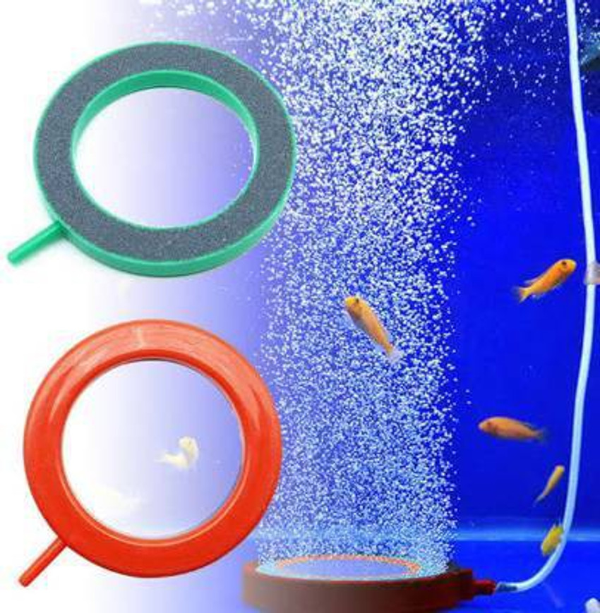 Aquarium oxygen diffuser clearance