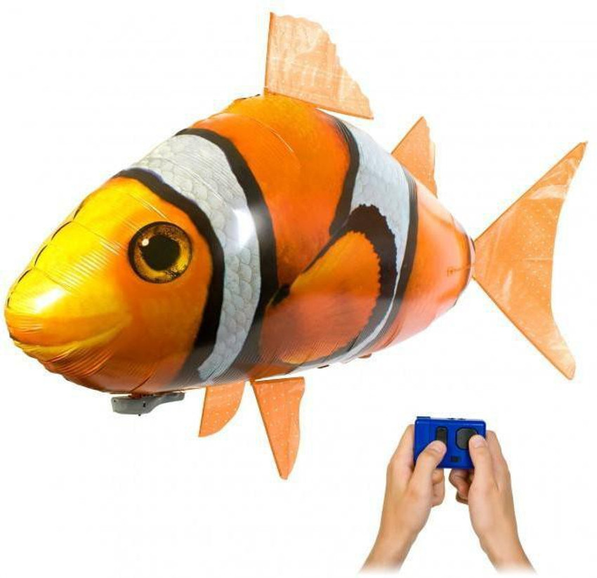 Giant inflatable remote control flying fish top