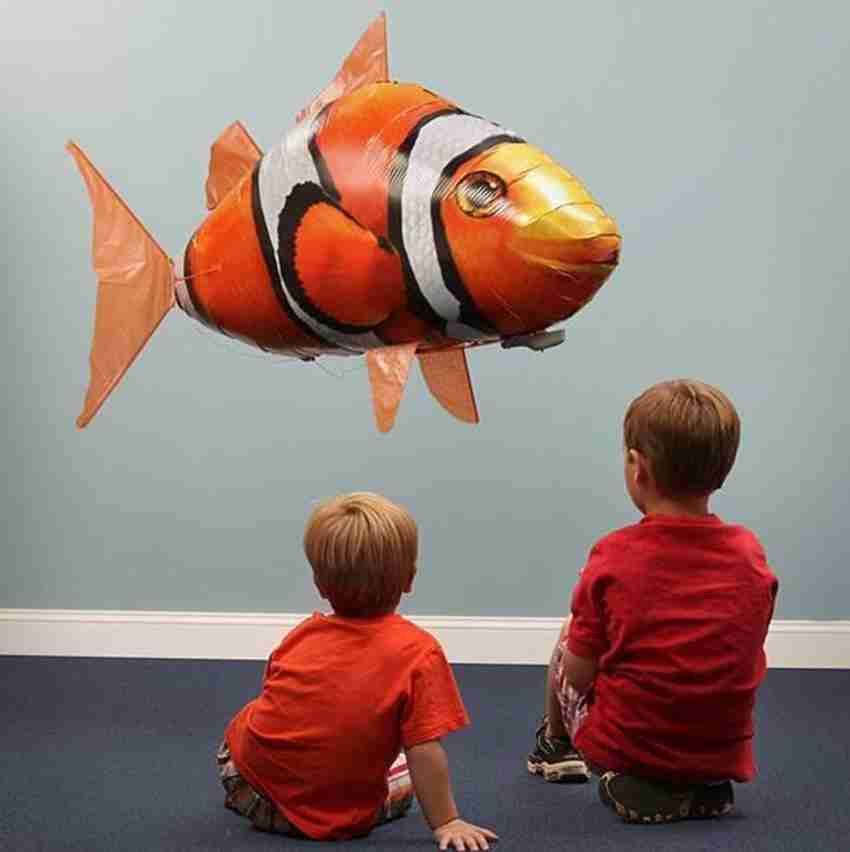 Remote control clearance helium balloon fish