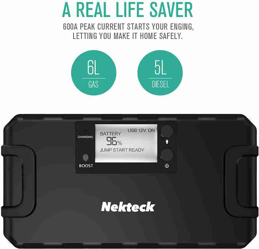 Nekteck car jump outlet starter