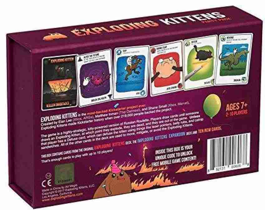 Exploding Kittens Review & Surprise Top 10 - with Jeff & Melanie 