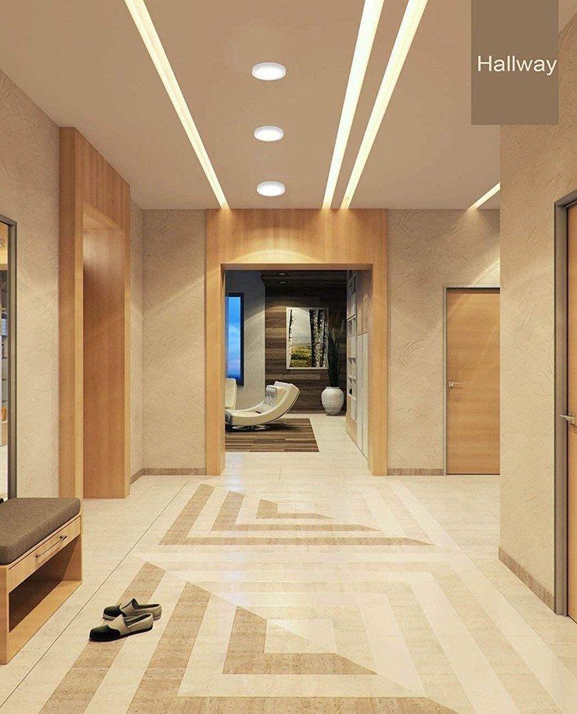 False ceiling top warm lights