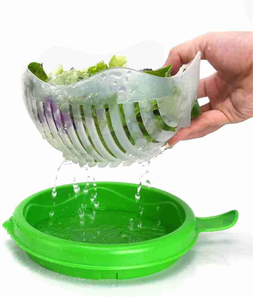 LELINTA Green Salad Maker Cutter Bowl, Salad Cutter Bowl Vegetable Cutter  Bowl, Salad Bowl Cutter Chopper, Salad Maker Cutter Bowl Speed Quick Chop Vegetable  Cutter Fruit Slicer 