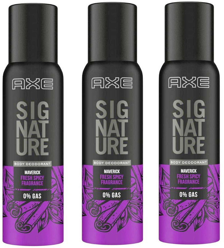 AXE Signature Maverick Body Deodorant 3X122ml Deodorant Spray