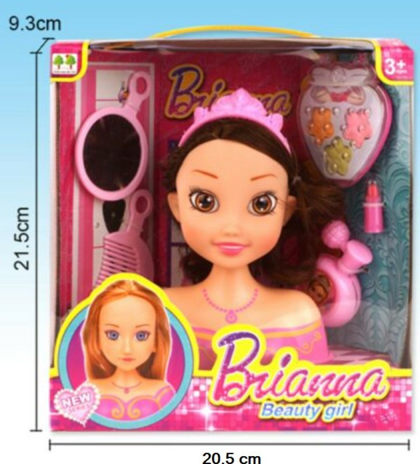 Barbie makeup doll discount head