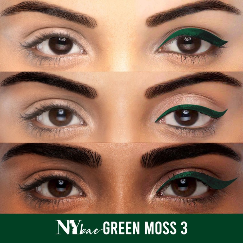 Green liquid deals eyeliner